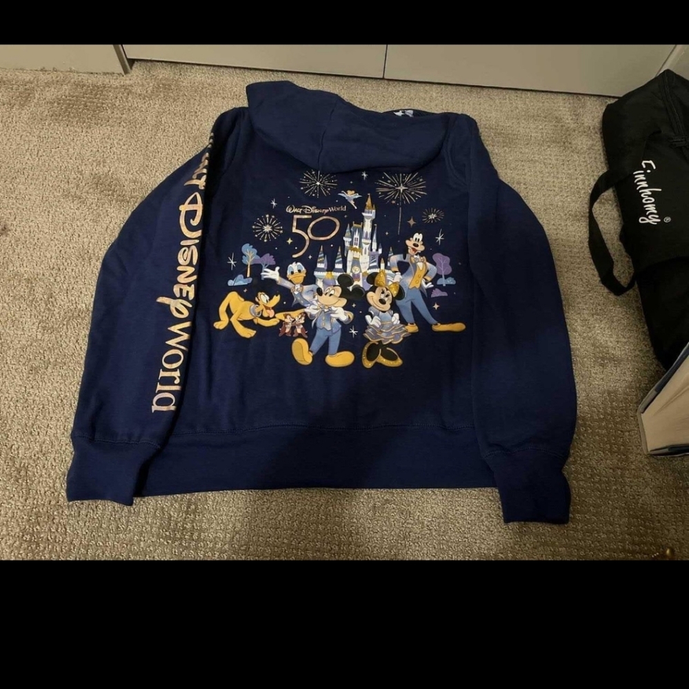 New disney 50th hoodie large